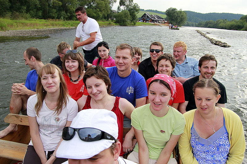 1-8 августа 2012г. Православная молодежь Гродненщины во время визита в Словакию