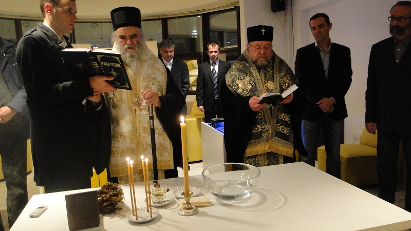 29 октября 2012г. Визит архиепископа Артемия в Черногорию