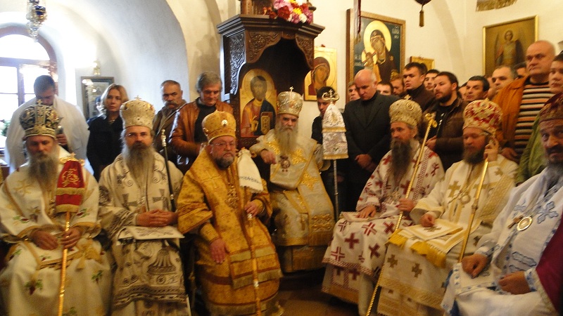 31 октября 2012г. Визит архиепископа Артемия в Черногорию