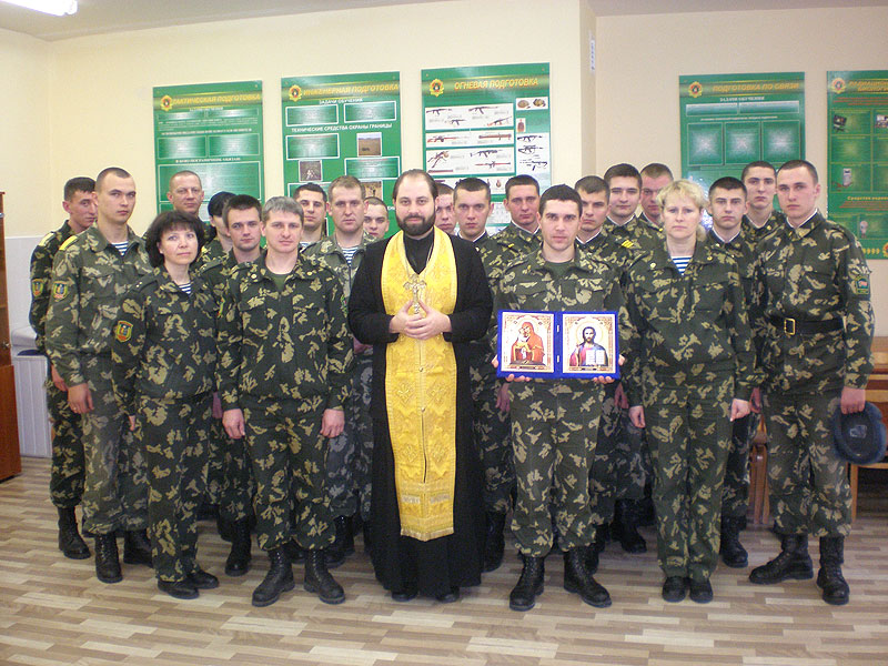 21 ноября 2012г. Священник посетил воинскую часть №1234