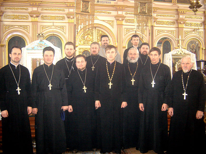 6 декабря 2012г. Соборное богослужение духовенства Скидельского благочиния