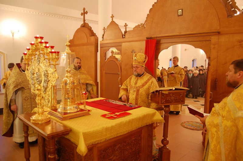 19 декабря 2012г. Первый престольный праздник в Никольском храме г.Гродно