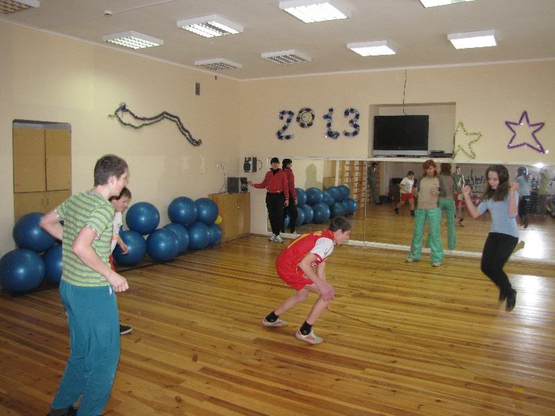 24 января 2013г. Спортивные мероприятия в детском клубе «Нарния»