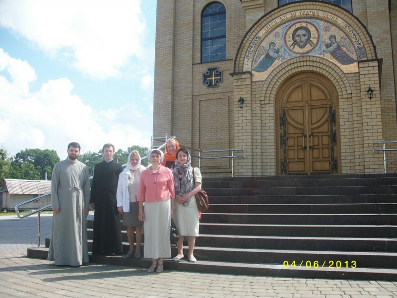 4 июня 2013г. Преподаватели СШ №38 посетили храм в честь Собора Всех Белорусских Святых г.Гродно