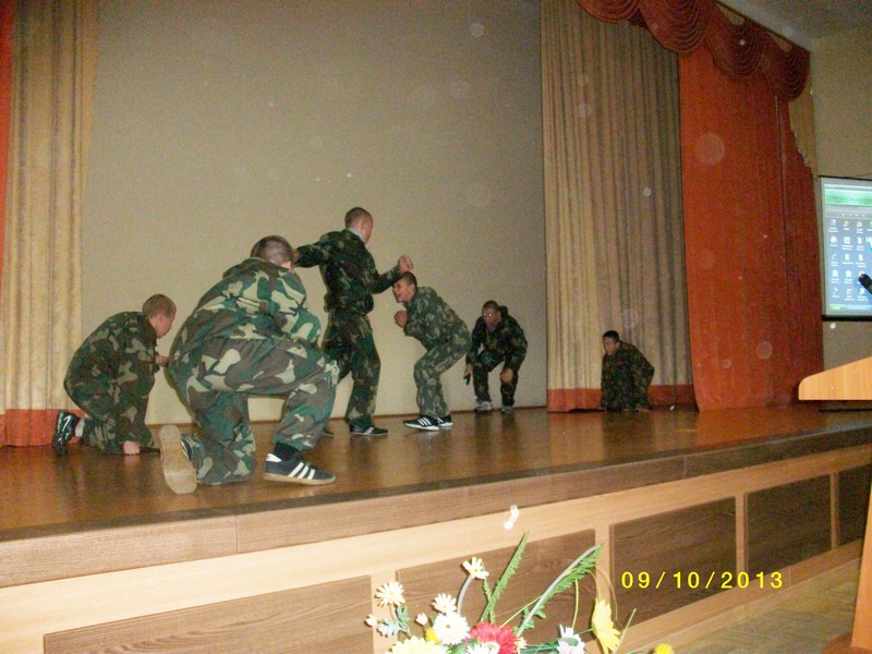 9 октября 2013г. В школе №38 г.Гродно организовывается военно-патриотический клуб