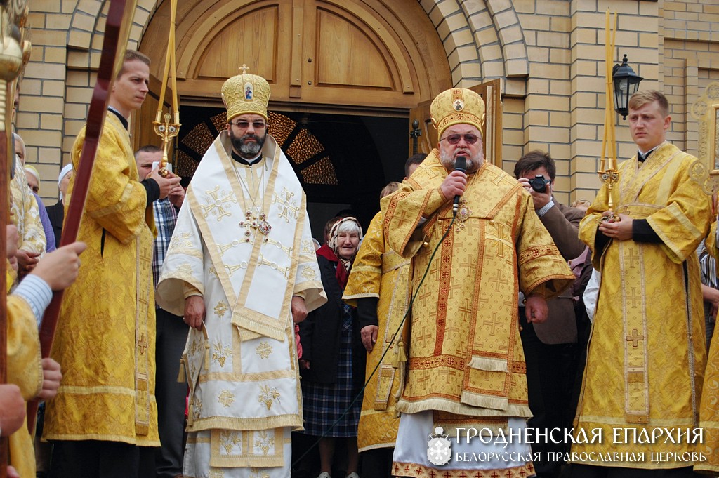 29 июня 2014 года. Крестный ход к храму в честь Собора Всех Белорусских Святых