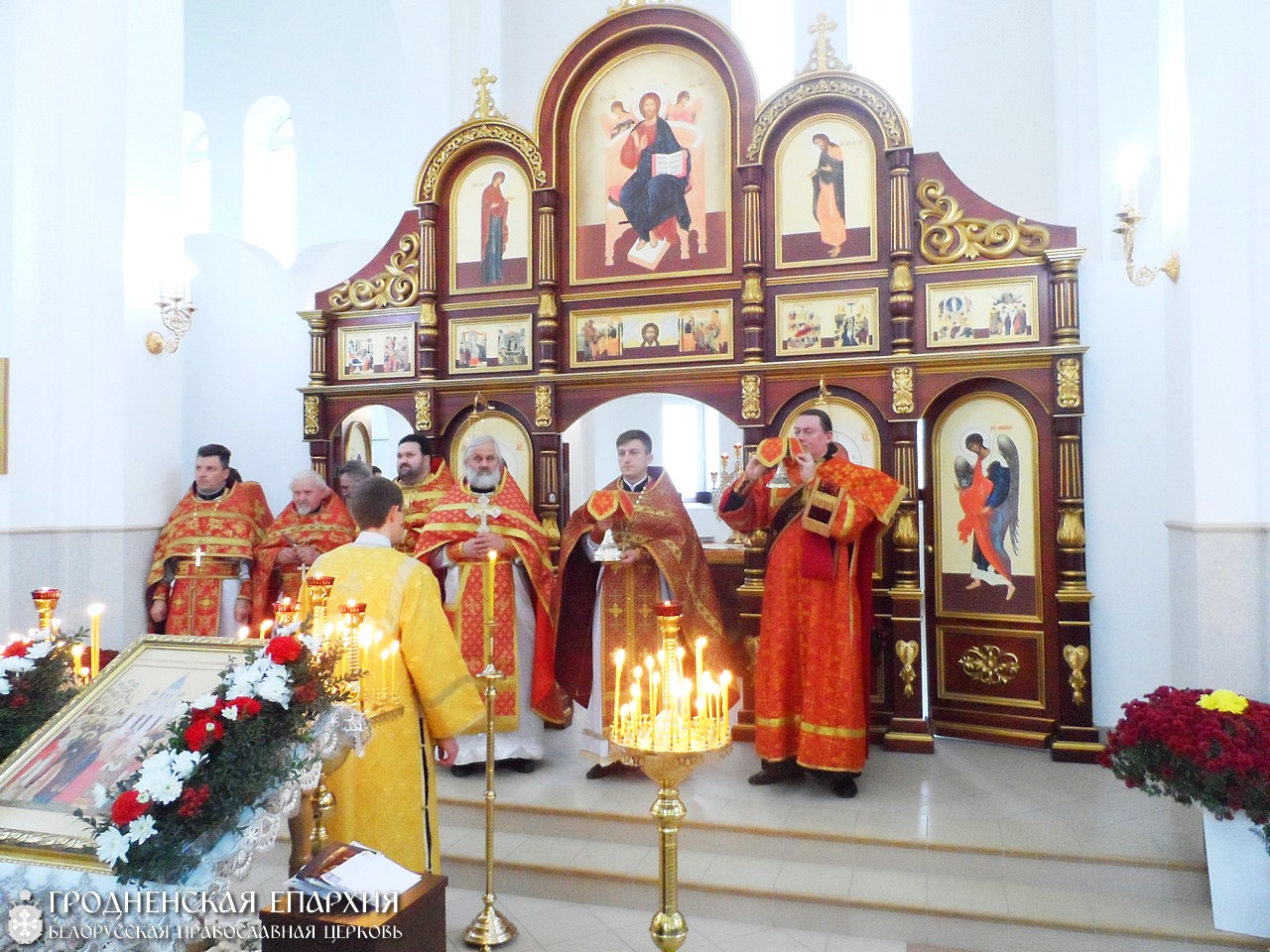 28 октября 2015 года. Состоялось соборное богослужение духовенства Скидельского благочиния