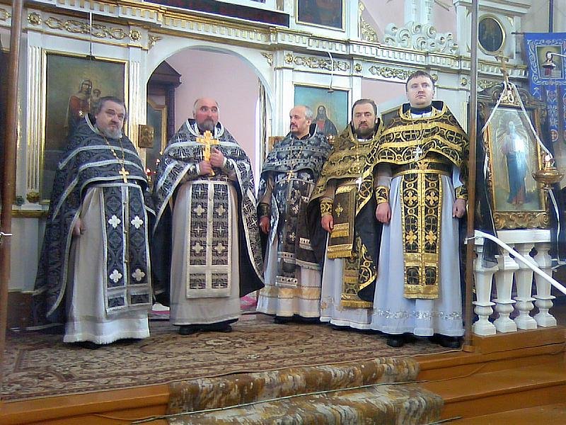 Соборное богослужение священнослужителей Берестовицкого благочиния