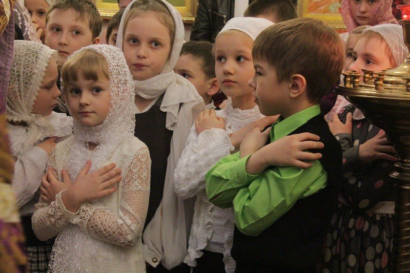 Первая исповедь для детей семи лет в храме Кирилла Туровского
