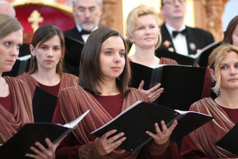 Пасхальный концерт в храме в честь Собора Всех Белорусских Святых