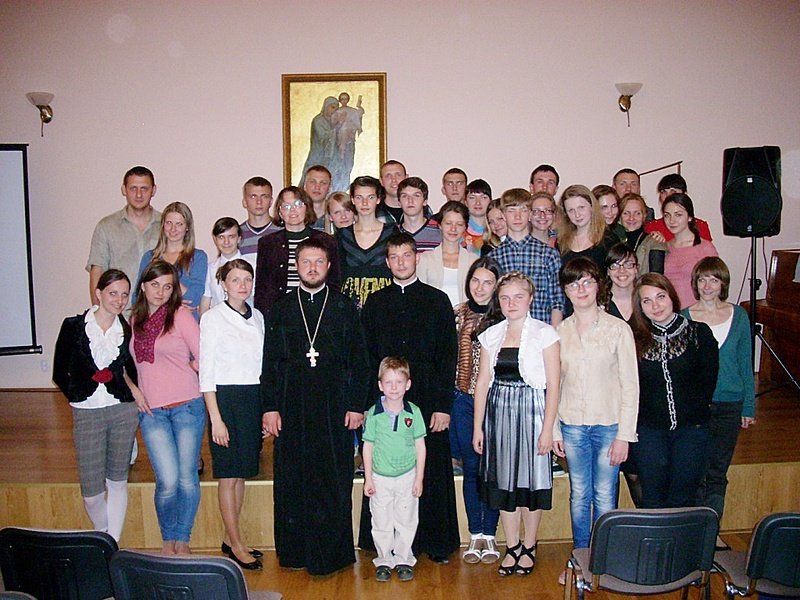 Город Гродно посетило молодежное братство в честь святителя Кирилла Туровского г.Жабинка