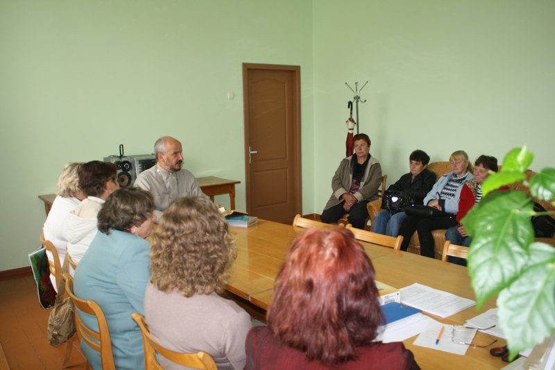 Заседание школы социального работника г.п.Берестовица