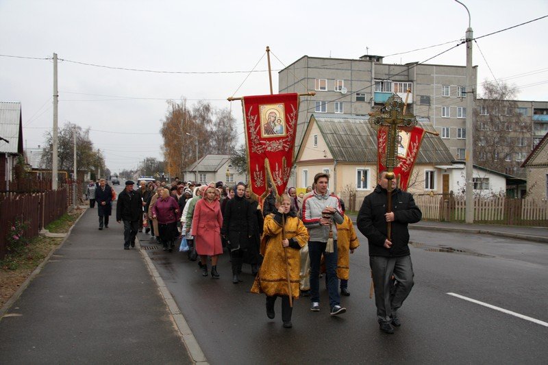 Крестный ход в Зельве