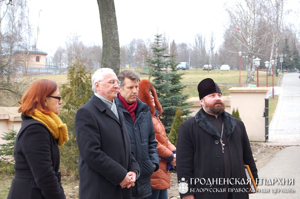 Министр культуры посетил гродненский Борисо-Глебский (Коложский) храм