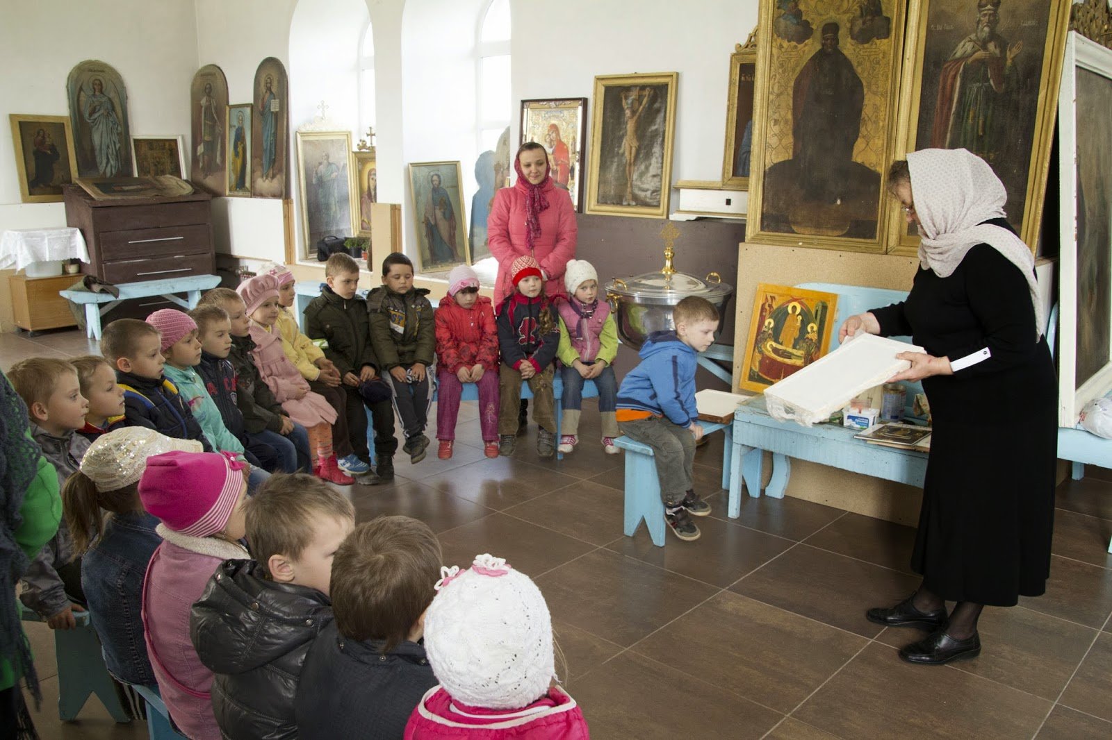 Малыши Коптевского детского сада посетили храм