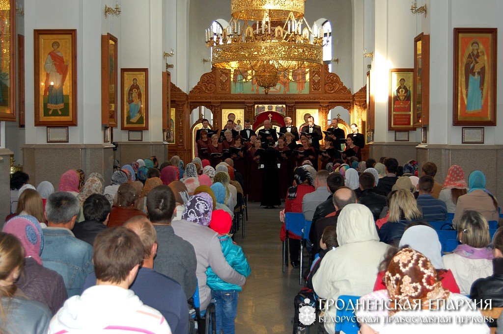 Концерт духовной музыки в храме Собора всех Белорусских Святых