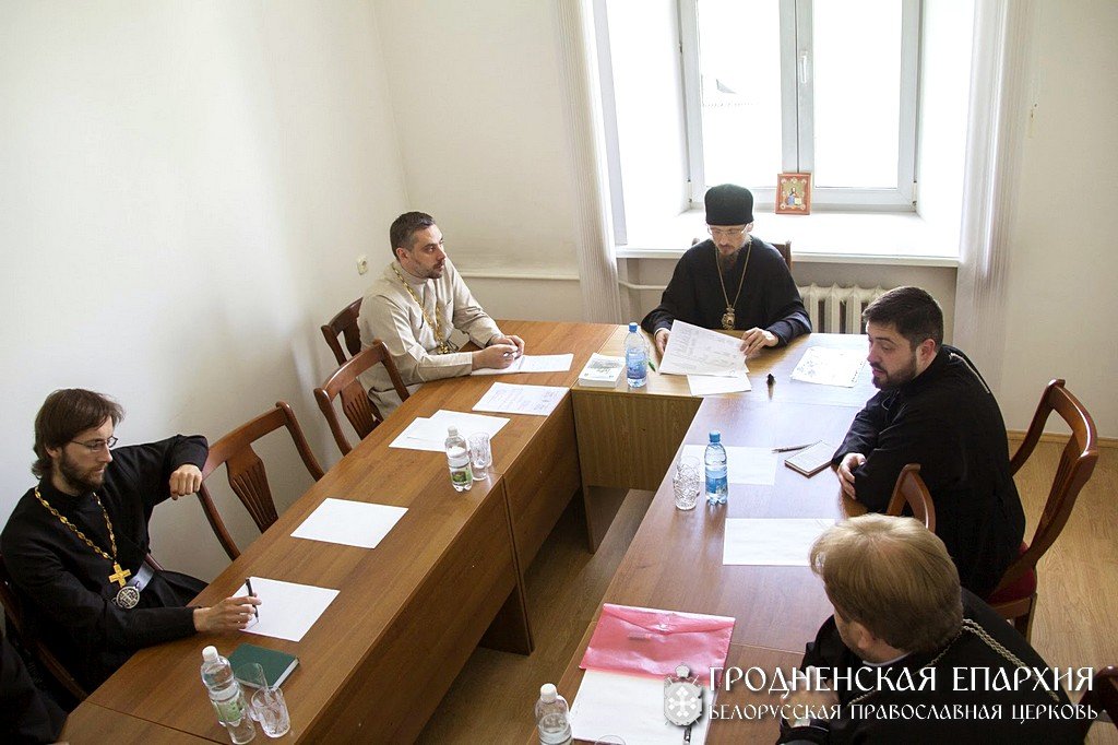 Руководитель издательского отдела Гродненской епархии принял участие в собрании Издательского совета Белорусского Экзархата