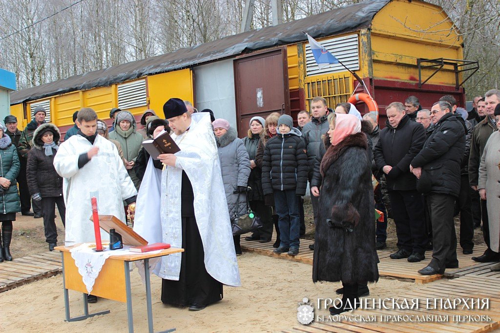 Прихожане храма святых Мефодия и Кирилла города Волковыска встретили праздник Крещения Господня