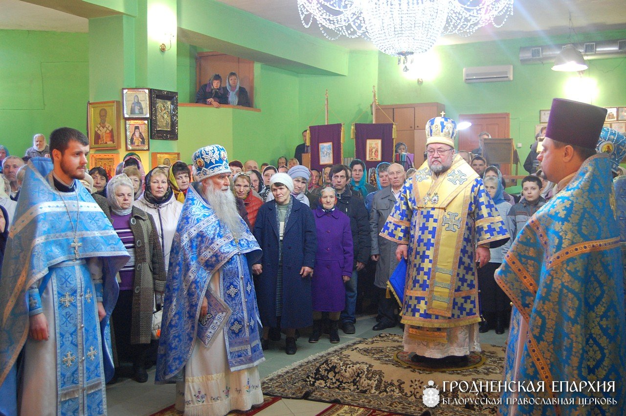 В день Благовещения Пресвятой Богородицы архиепископ Артемий посетил город Волковыск