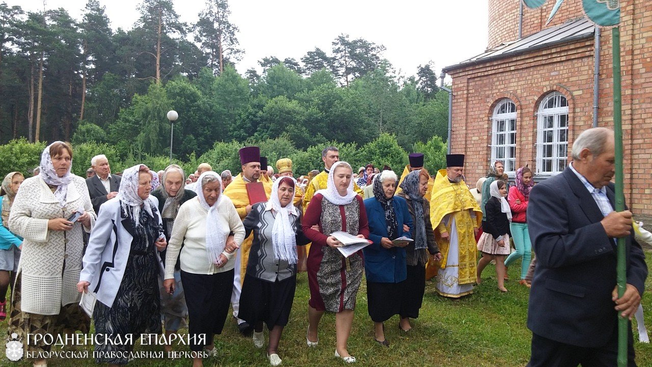 Престольный праздник храма в честь Собора Белорусских Святых деревни Верейки