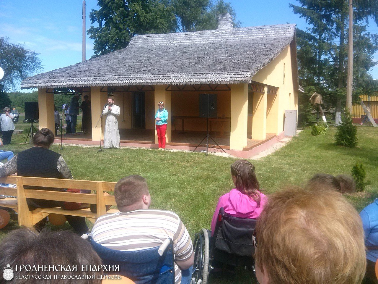 Священник принял участие в праздновании дня молодежи в городе Волковыске