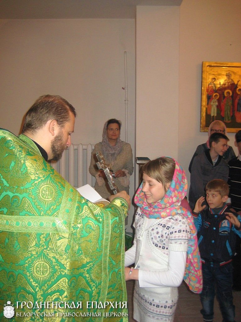 Очередной выпуск в воскресной школе кафедрального собора города Гродно