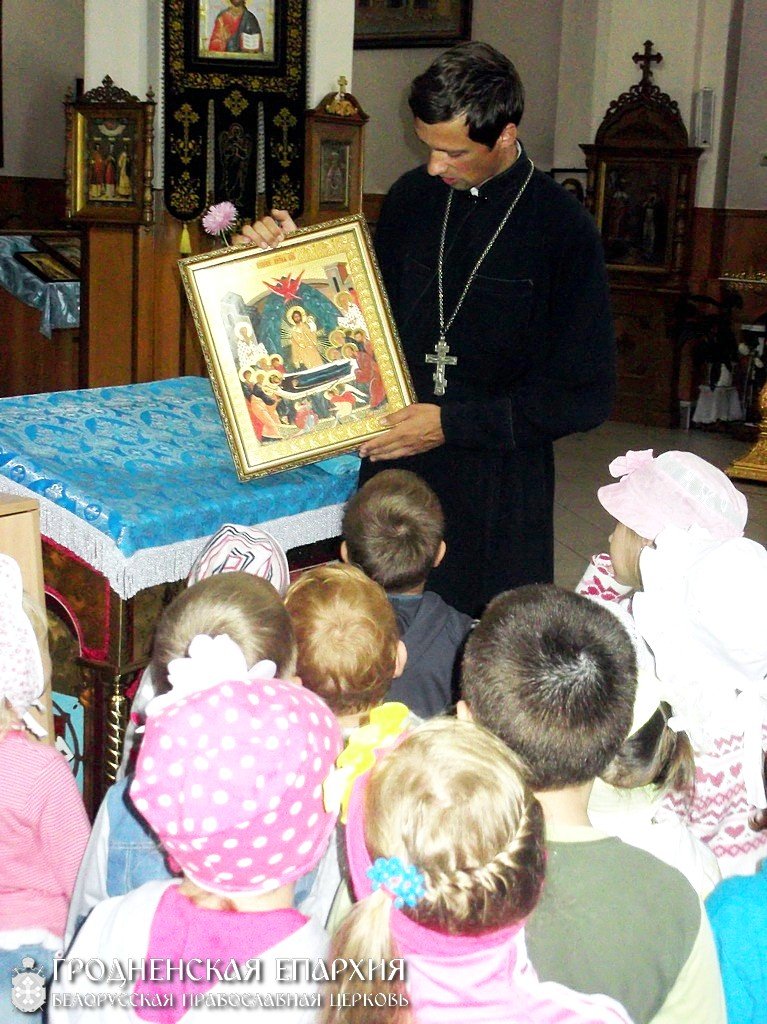 Воспитанники детского сада №7 Волковыска посетили с экскурсией Петро-Павловский собор