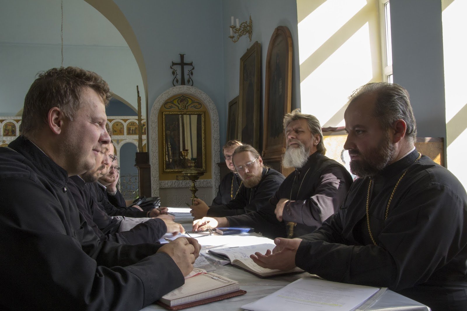 Состоялась рабочая встреча руководителей отделов Гродненской епархии