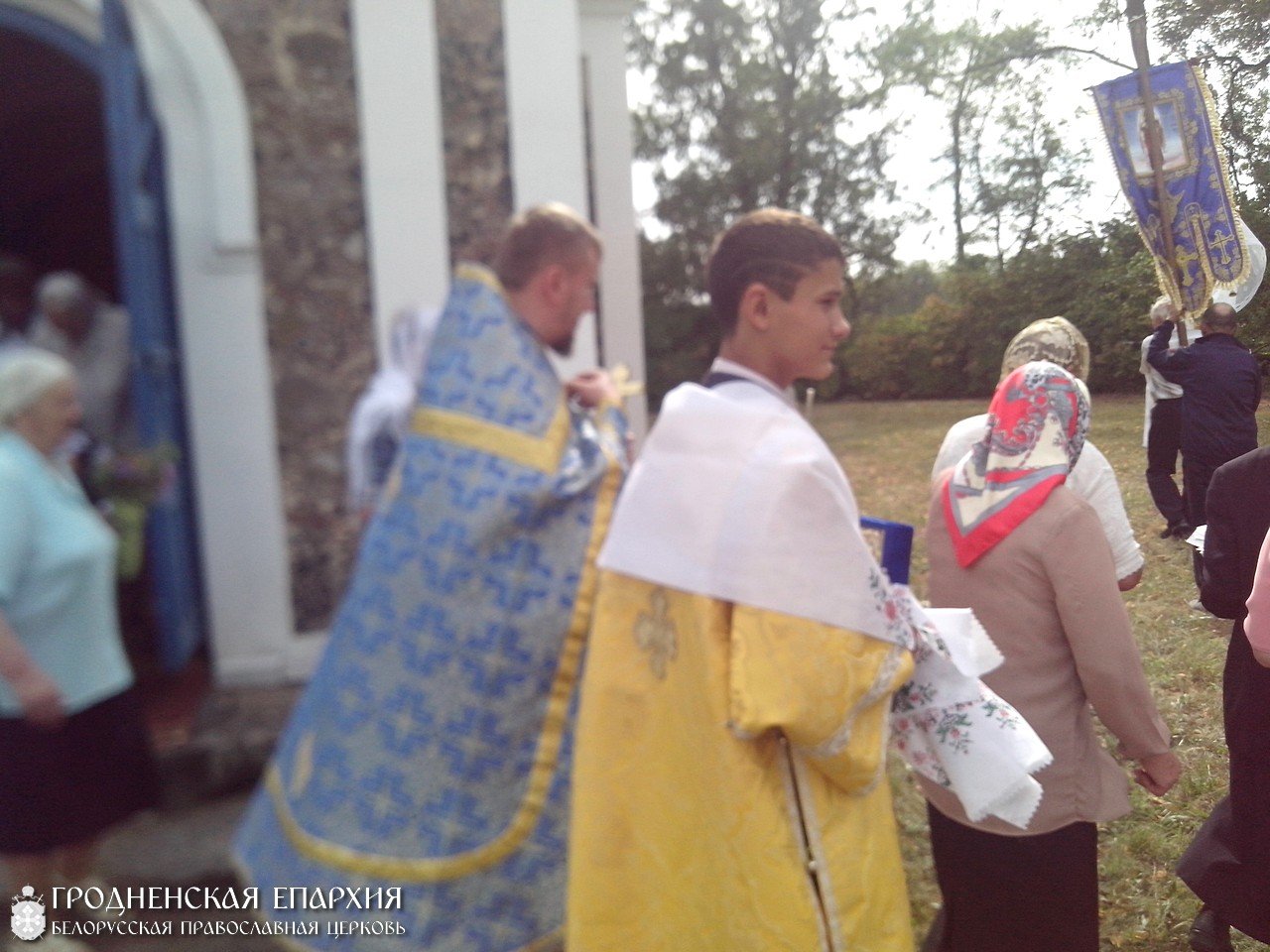 Престольный праздник в храме деревни Гольни