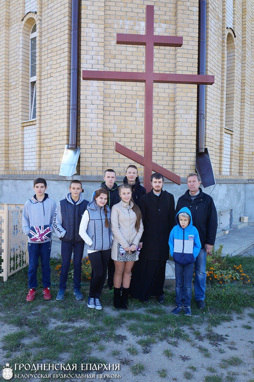 Курсанты клуба «Школа выживания» посетили Благовещенский приход города Волковыска
