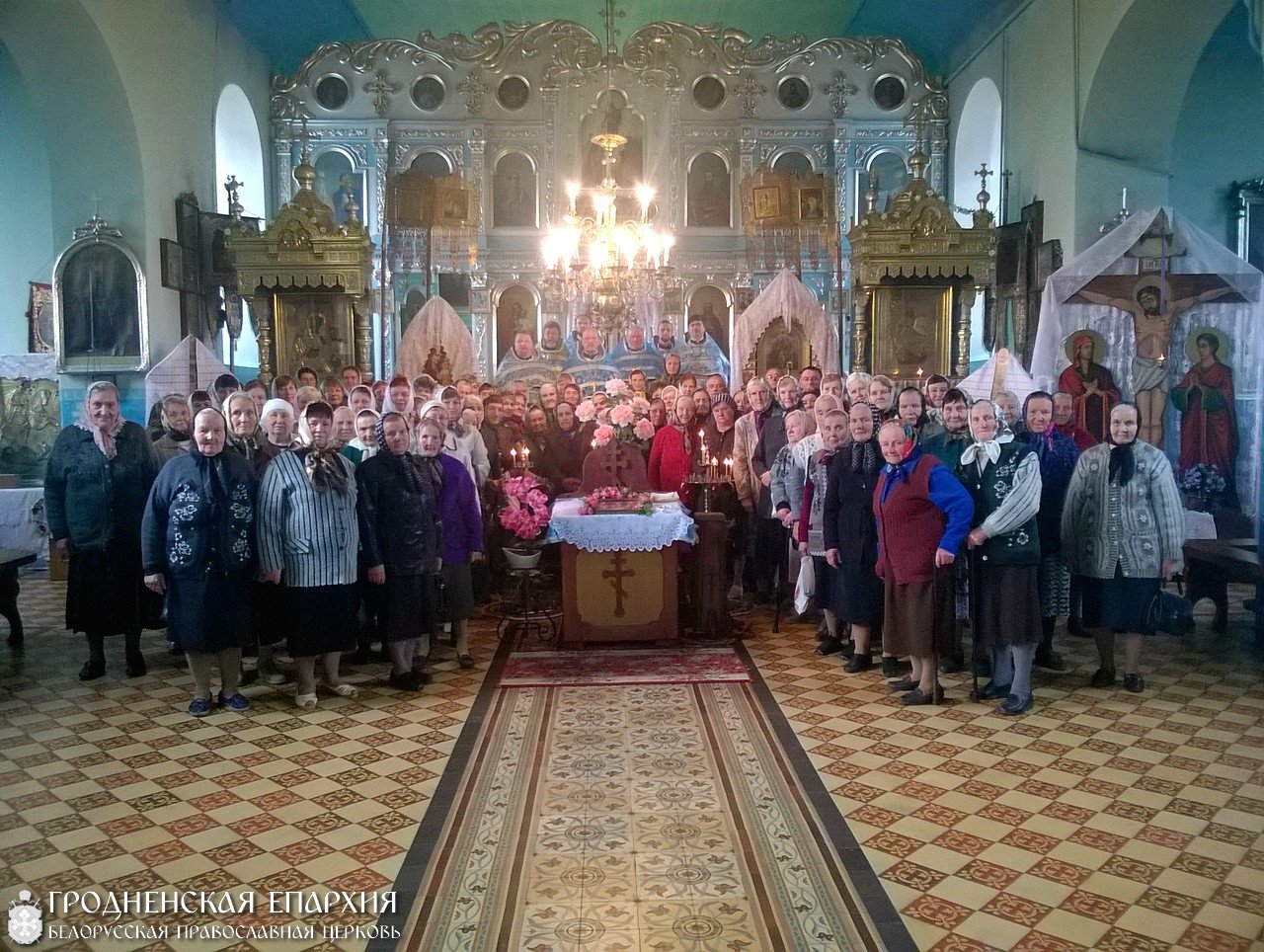 В деревне Гудевичи состоялось соборное богослужение Мостовского благочиния