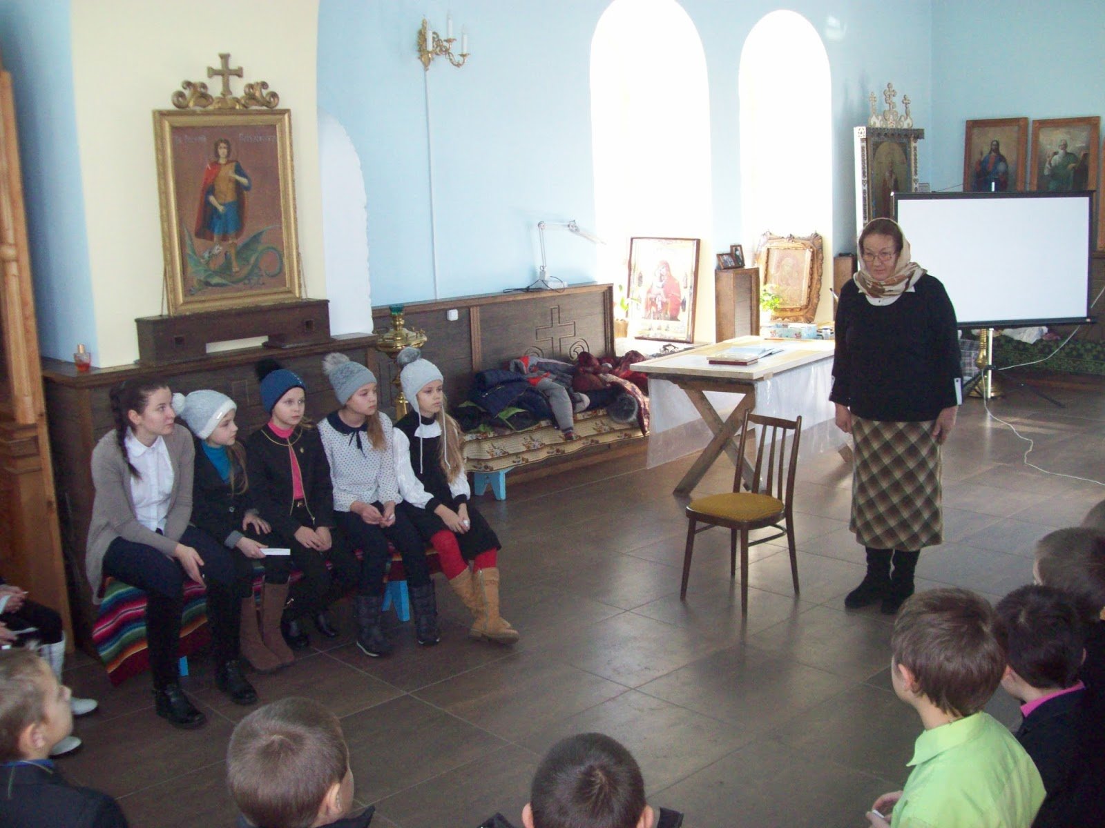 Коптевские церковь и школа объединили усилия в воспитании детей