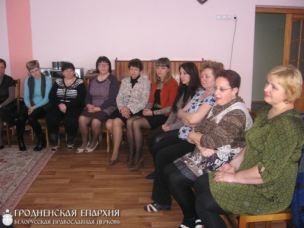 Беседа с педагогами и работниками детского сада №2 города Волковыска