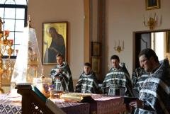 Литургия Преждеосвященных Даров в кафедральном соборе Гродно