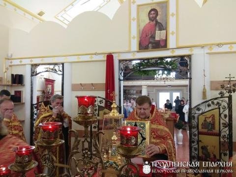 Соборное богослужение духовенства Волковысского благочиния