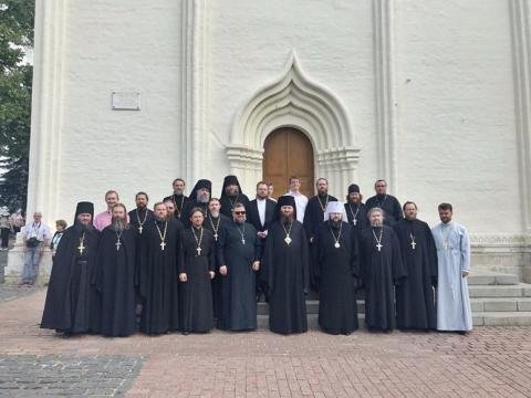 Представитель епархии принял участие в торжествах, посвященных 20-летию окончания Московской Духовной семинарии