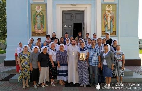 Прихожане города Свислочь посетили Иоанно-Кормянский женский монастырь Гомельской епархии
