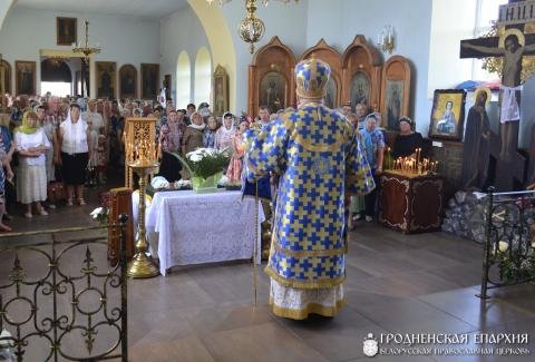 Проповедь архиепископа Артемия в храме Успения Пресвятой Богородицы деревни Коптевка