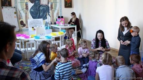 Православный центр дошкольного образования "Зярнятка" открылся при Покровском соборе