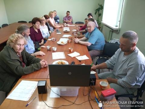 Беседа с главным редактором интернет-портала «Азбука веры» в Волковысском клубе духовного общения