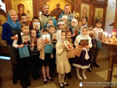 Первая исповедь для детей семи лет в Свято-Владимирской церкви города Гродно