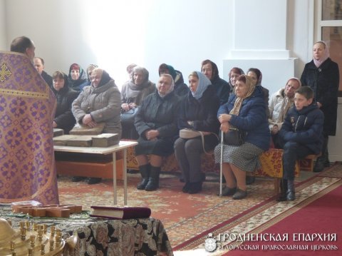 Беседа, посвященная Дню православной книги в храме деревни Верейки