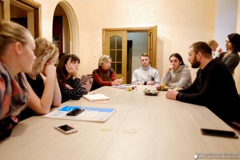 Члены братства святого Гавриила Белостокского встретились с директором Гродненского благотворительного общества