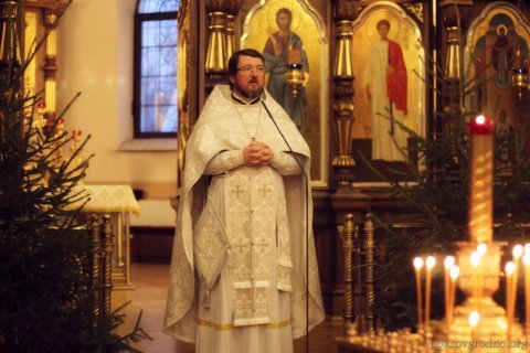 Заупокойную литургию по почившему митрополиту Филарету, почетному Патриаршему Экзарху всея Беларуси совершили в Покровском соборе