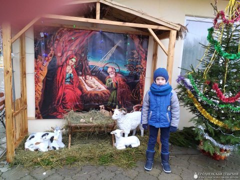 Рождество на приходе Свято-Ильинской церкви г.Мосты