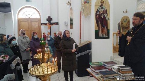Мероприятие, посвященное Дню православной книги на приходе храма Рождества Пресвятой Богородицы г. Свислочь