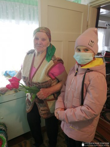 Воспитанники воскресной школы агрогородка Обухово поздравили ветеранов труда Воспитанники воскресной школы агрогородка Обухово поздравили ветеранов труда