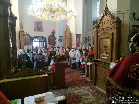 В храме деревни Сынковичи почтили память святителя Василия Острожского