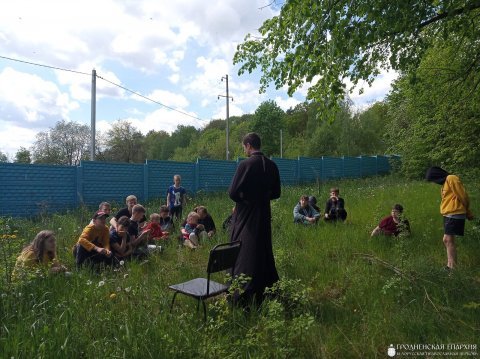 Священник провел беседу с воспитанниками Гродненской профсоюзной центральной СДЮШОР единоборств
