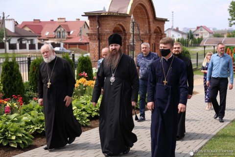 Епископ Антоний посетил храм микрорайона "Южный" в Гродно